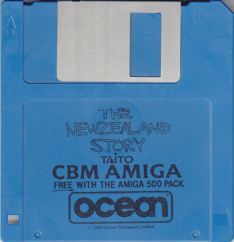 Media for The New Zealand Story (Amiga) (Free with the Amiga 500 Pack)