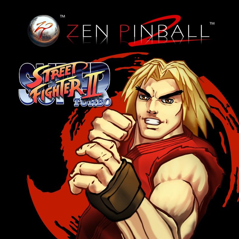 Front Cover for Pinball FX2: Super Street Fighter II Turbo (PlayStation 4) (download release)