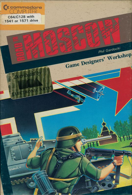 Front Cover for Road to Moscow (Commodore 64)