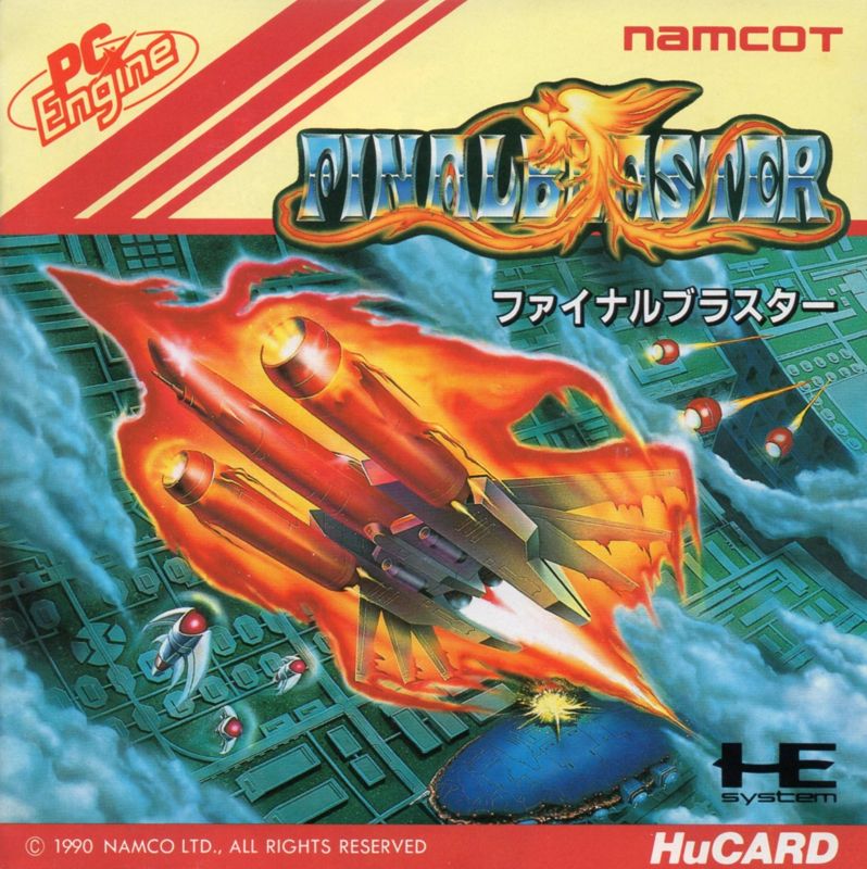 Front Cover for Final Blaster (TurboGrafx-16)