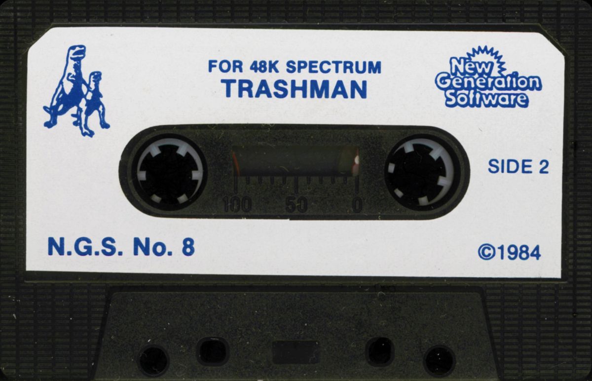 Media for Trashman (ZX Spectrum)