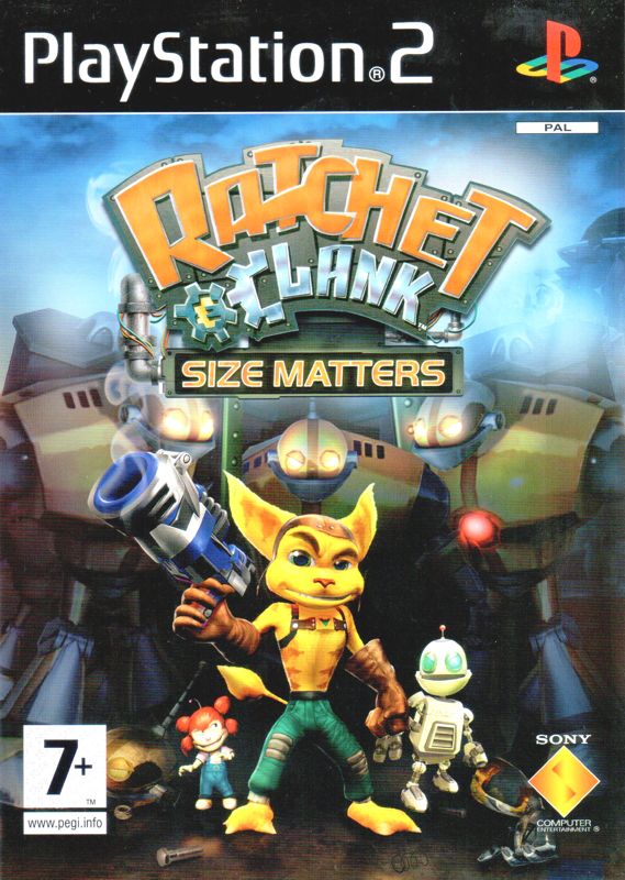 Ratchet Clank Size Matters Cover Or Packaging Material Mobygames