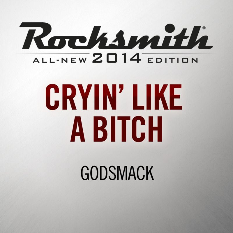 Front Cover for Rocksmith: All-new 2014 Edition - Godsmack: Cryin' Like a Bitch (PlayStation 3 and PlayStation 4) (download release)