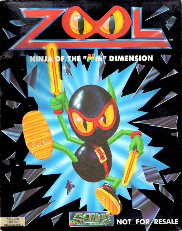 Front Cover for Zool (Amiga) (OEM release)
