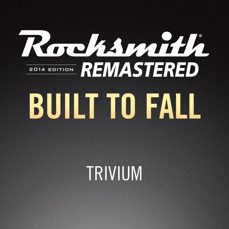 Front Cover for Rocksmith: All-new 2014 Edition - Trivium: Built to Fall (PlayStation 3 and PlayStation 4) (download release)