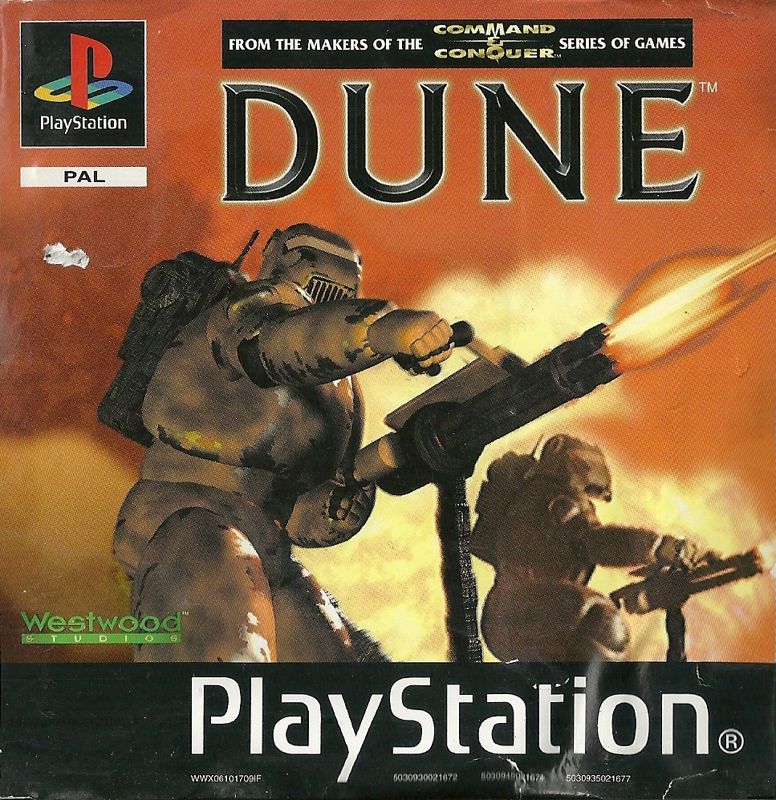 Front Cover for Dune 2000 (PlayStation)