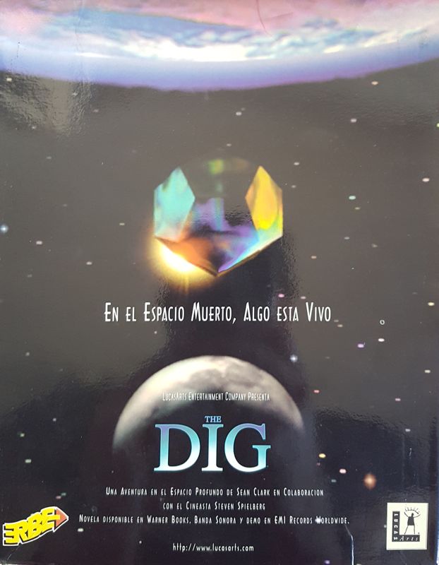 Back Cover for The Dig (DOS)