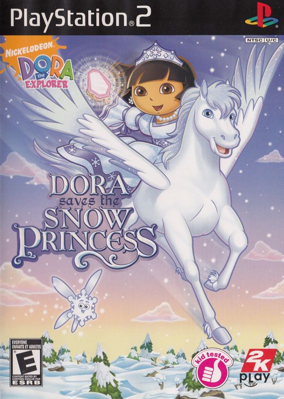 Front Cover for Dora the Explorer: Dora Saves the Snow Princess (PlayStation 2)