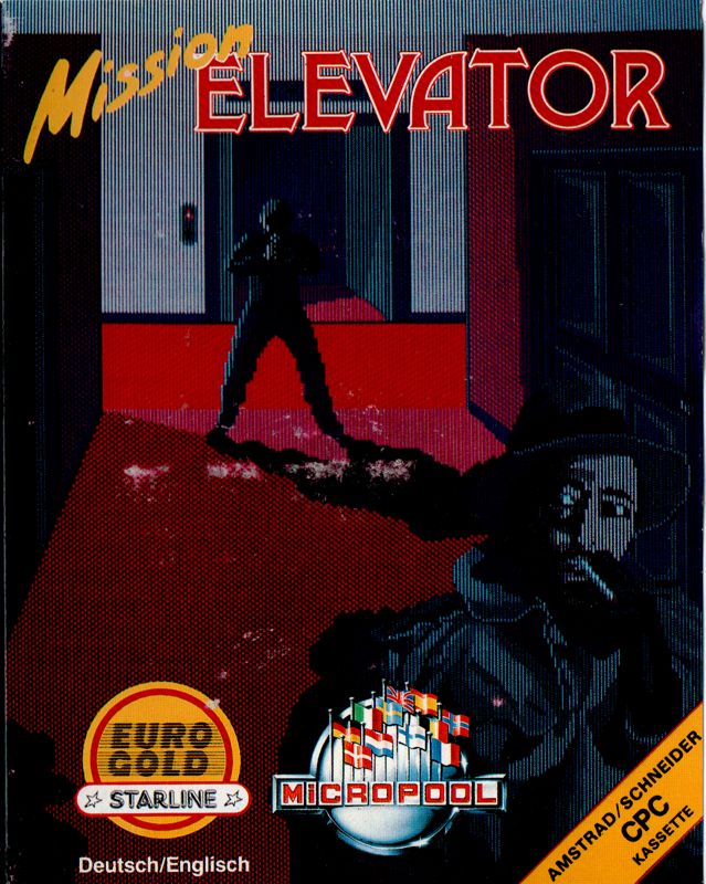 Front Cover for Mission Elevator (Amstrad CPC)