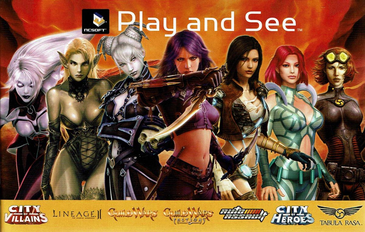 Advertisement for Guild Wars: Factions (Windows) (Assassin): Catalog - Front