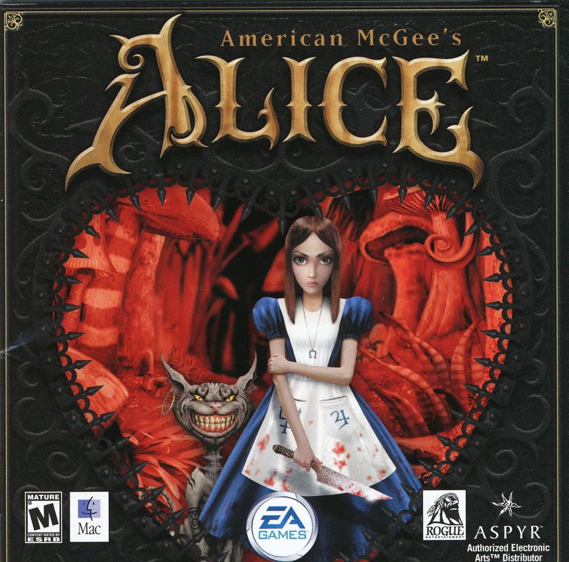 Other for American McGee's Alice (Macintosh): Jewel Case - Front