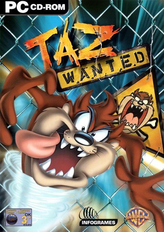 Front Cover for Taz: Wanted (Windows)
