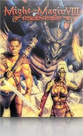 Front Cover for Might and Magic VIII: Day of the Destroyer (Windows) (GOG.com release): 1st version