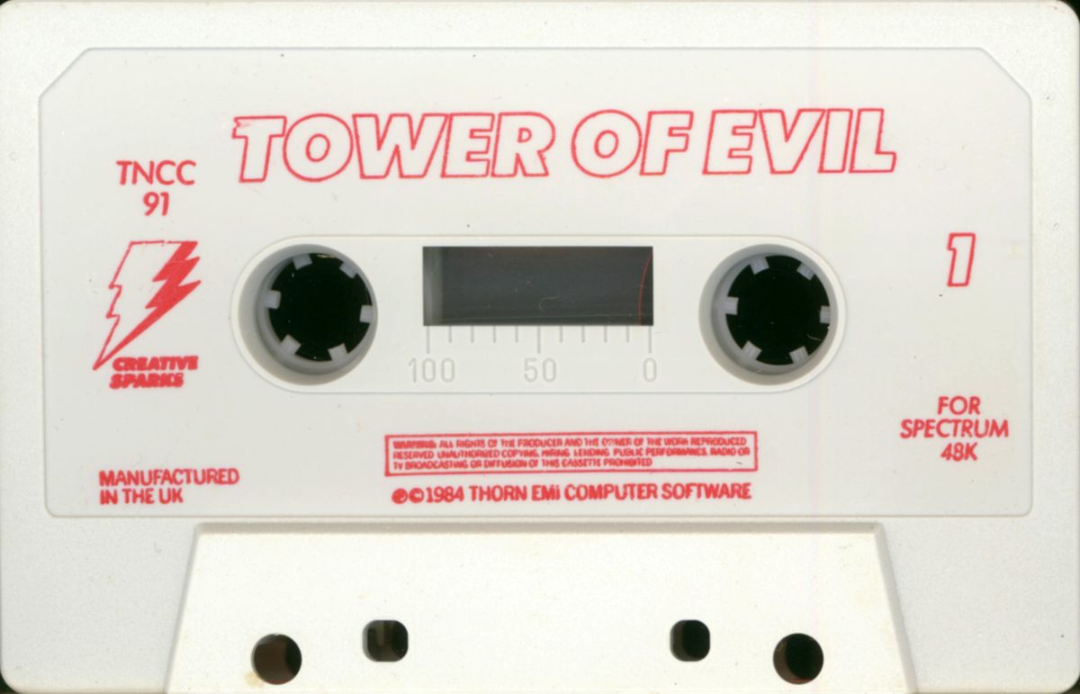 Media for Tower of Evil (ZX Spectrum)