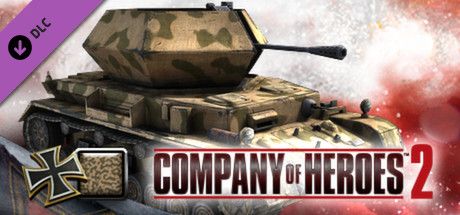 Front Cover for Company of Heroes 2: German Skin - (M) Case Blue Summer Pattern (Linux and Macintosh and Windows) (Steam release)