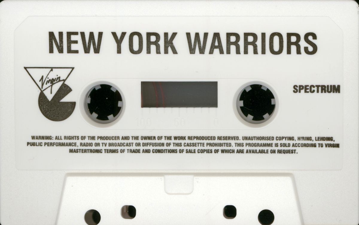 Media for NY Warriors (ZX Spectrum)