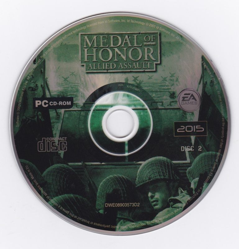 Media for Medal of Honor: 10th Anniversary (Windows): Medal of Honor: Allied Assault - Disc 2