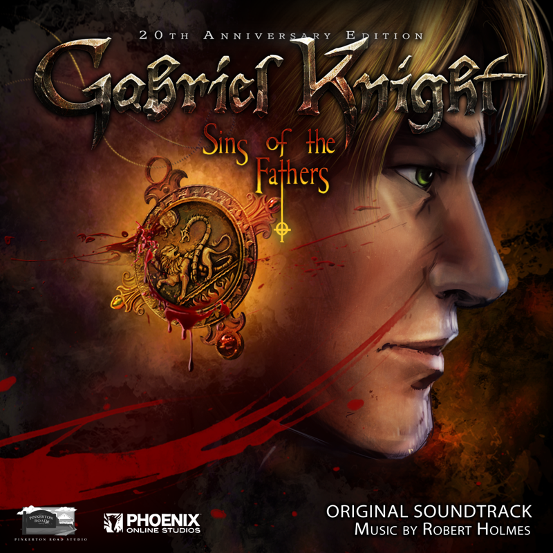 Soundtrack for Gabriel Knight: Sins of the Fathers - 20th Anniversary Edition (Macintosh and Windows) (GOG release): Jewel Case - Booklet - Front