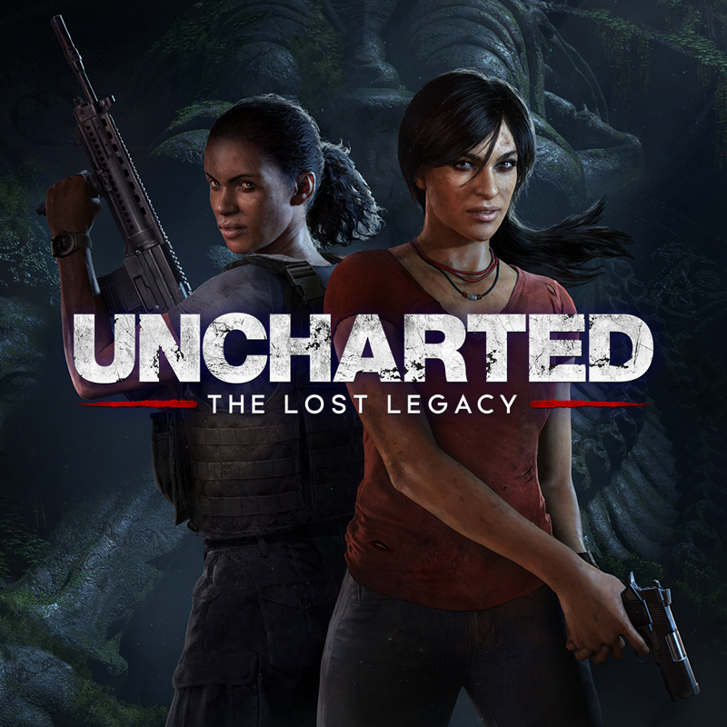 Front Cover for Uncharted: The Lost Legacy (PlayStation 4) (download release)