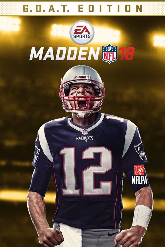 Madden NFL 18 (G.O.A.T. Edition) cover or packaging material - MobyGames