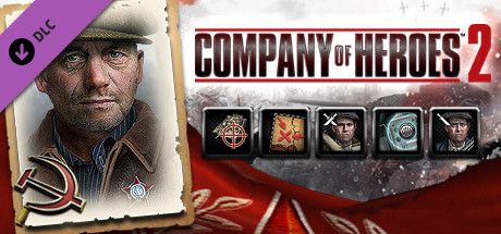 Front Cover for Company of Heroes 2: Soviet Commander - Partisan Tactics (Linux and Macintosh and Windows) (Steam release)