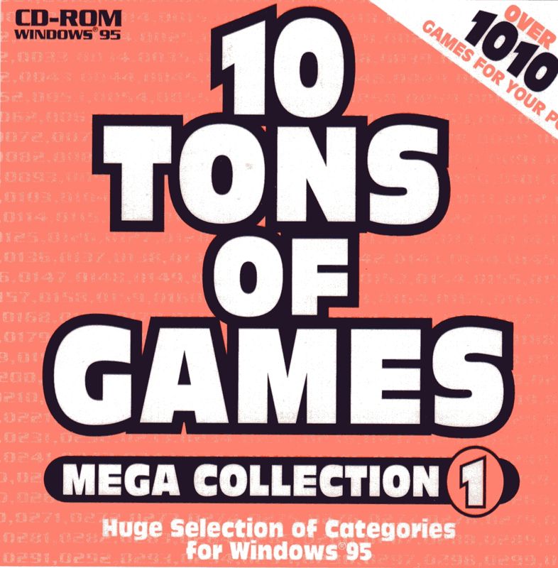 Front Cover for 10 Tons of Games: Mega Collection 1 (DOS and Windows and Windows 3.x)