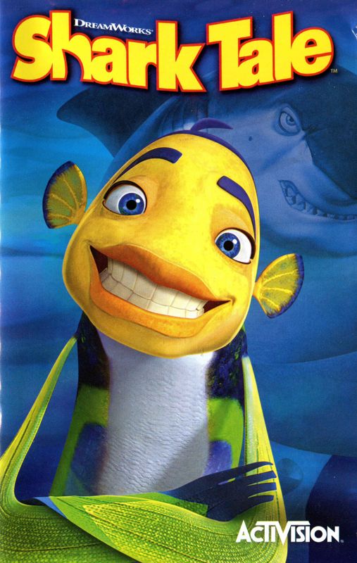 Manual for DreamWorks Shark Tale (PlayStation 2): Front
