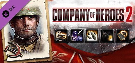 Front Cover for Company of Heroes 2: Soviet Commander - Tank Hunter Tactics (Linux and Macintosh and Windows) (Steam release)