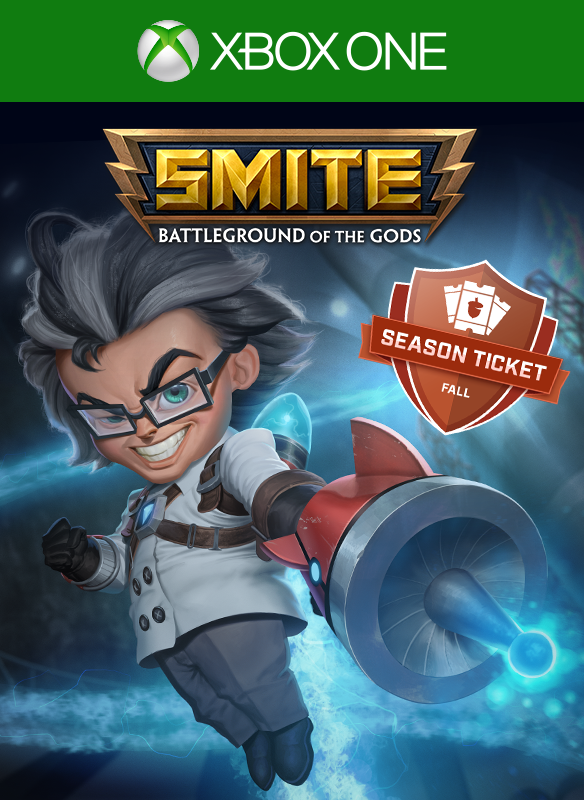Front Cover for Smite: Battleground of the Gods - Season Ticket - Fall (Xbox One) (Download release): 1st version