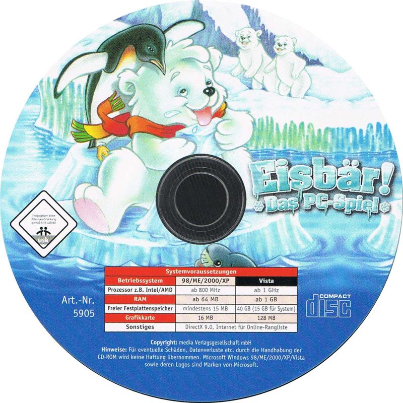 Media for Eisbär! Das PC-Spiel (Windows)
