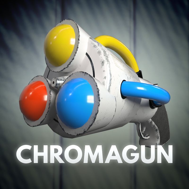 Front Cover for ChromaGun (PlayStation 4) (download release)