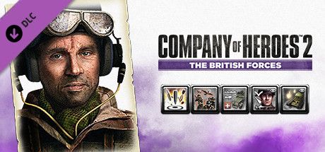 Front Cover for Company of Heroes 2: The British Forces - British Commander: Special Weapons Regiment (Linux and Macintosh and Windows) (Steam release)