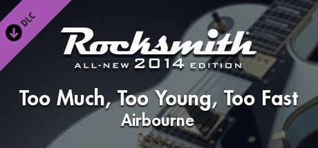 Front Cover for Rocksmith: All-new 2014 Edition - Airbourne: Too Much, Too Young, Too Fast (Macintosh and Windows) (Steam release)