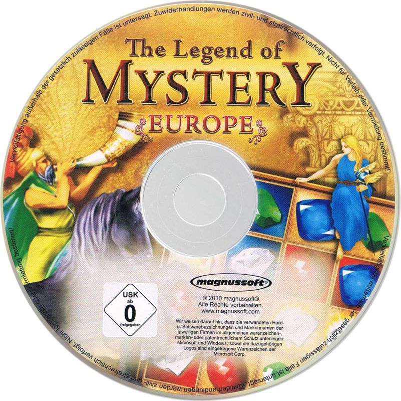 Media for The Legend of Mystery: Europe (Windows)