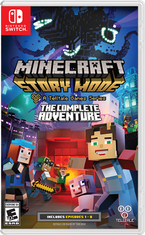 Minecraft: Story Mode - Season Pass cover or packaging material - MobyGames
