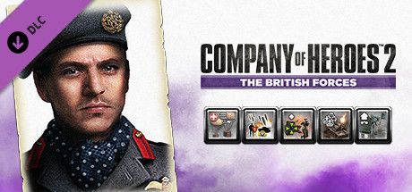 Front Cover for Company of Heroes 2: The British Forces - British Commander: Tactical Support Regiment (Linux and Macintosh and Windows) (Steam release)