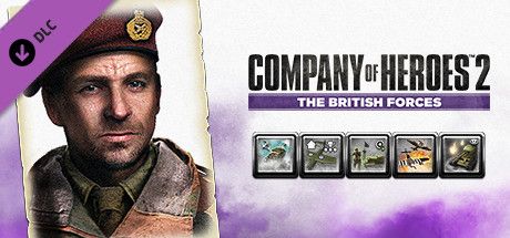 Front Cover for Company of Heroes 2: The British Forces - British Commander: Vanguard Operations Regiment (Linux and Macintosh and Windows) (Steam release)