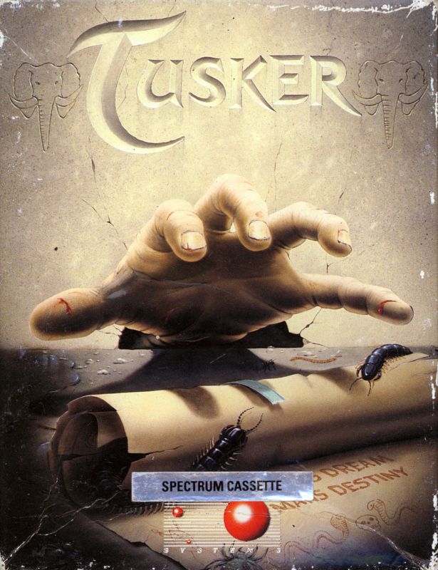 Front Cover for Tusker (ZX Spectrum)