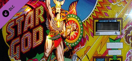 Front Cover for Zaccaria Pinball: Star God Table (Windows) (Steam release)