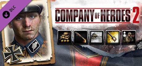 Front Cover for Company of Heroes 2: German Commander - Elite Troops Doctrine (Linux and Macintosh and Windows) (Steam release)