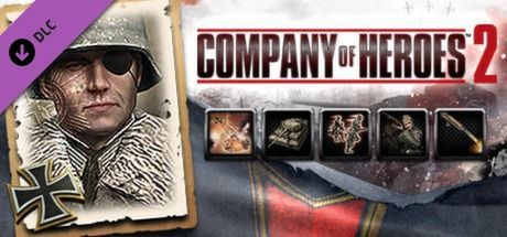 Front Cover for Company of Heroes 2: German Commander - Lightning War Doctrine (Linux and Macintosh and Windows) (Steam release)