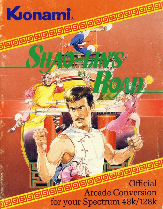 Front Cover for Shao Lin's Road (ZX Spectrum)