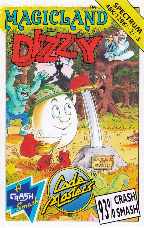 Front Cover for Magicland Dizzy (ZX Spectrum)