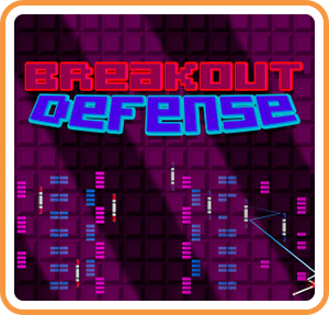 Front Cover for Breakout Defense (New Nintendo 3DS) (download release)