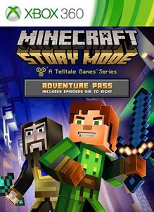 Front Cover for Minecraft: Story Mode - Adventure Pass (Xbox 360) (download release)