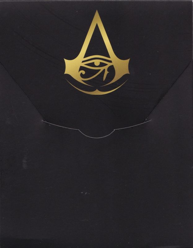 Extras for Assassin's Creed: Origins (Deluxe Edition) (PlayStation 4): Map/Soundtrack Holder - Back