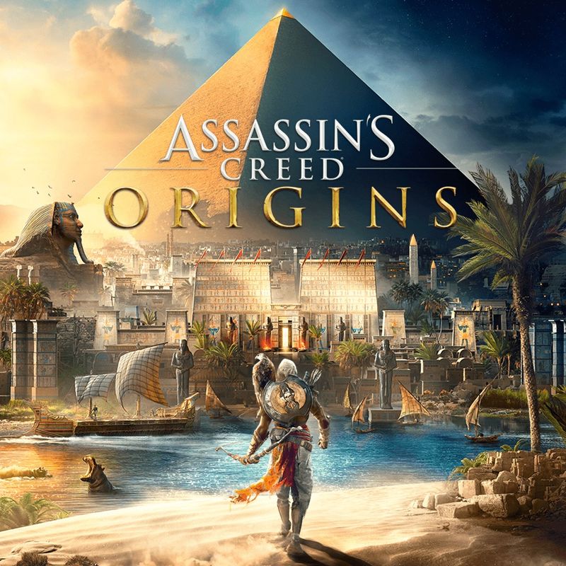 Front Cover for Assassin's Creed: Origins (PlayStation 4) (download release)