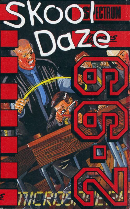 Front Cover for Skool Daze (ZX Spectrum) (Budget re-release (2.99 Classics))