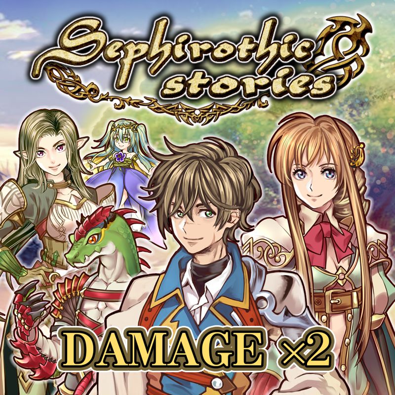 Front Cover for Sephirothic Stories: Damage x2 (PlayStation 4) (download release)