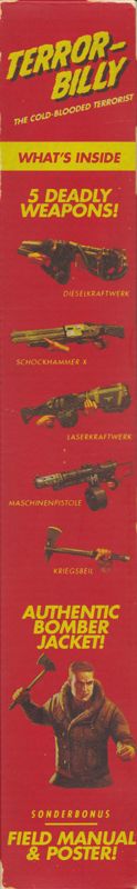Inside Cover for Wolfenstein II: The New Colossus (Collector's Edition) (PlayStation 4): Spine - Right